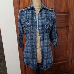 ROAR brand embellished shirt